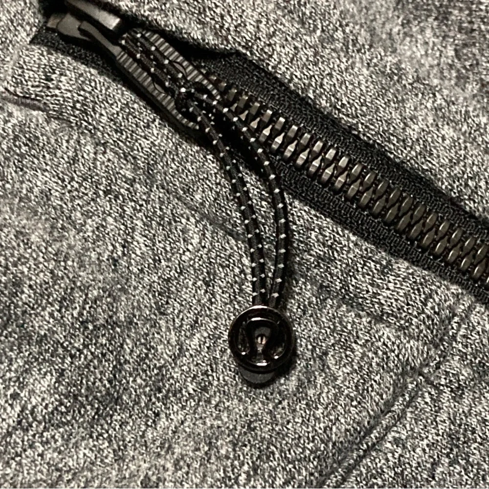 lululemon athletica Gray Zip-Up Hooded Sweatshirt - Picture 8 of 10